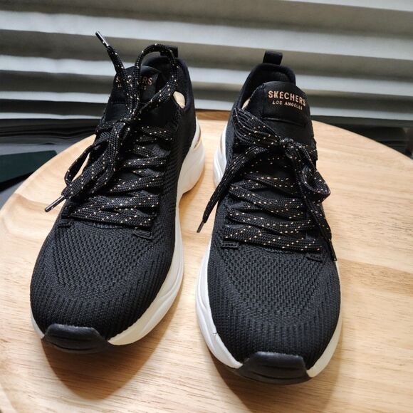 Skechers Pretty Knitty Hazel Sneakers – Women’s 8.5, Black, Memory Foam - Picture 10 of 10